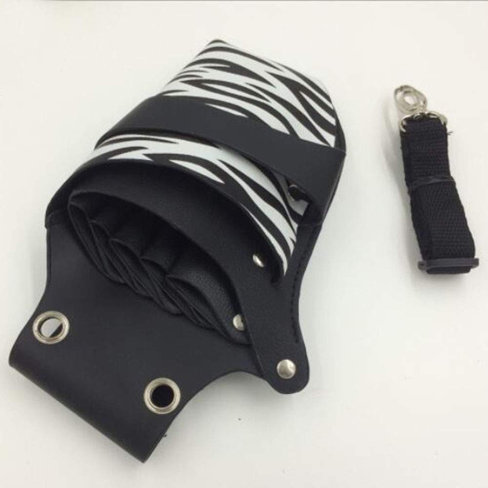 Amazon.co.jp: CAMOAR シザーケース ゼブラ柄 ハサミ収納 美容師